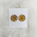 Crystal Golden Hijab Magnets