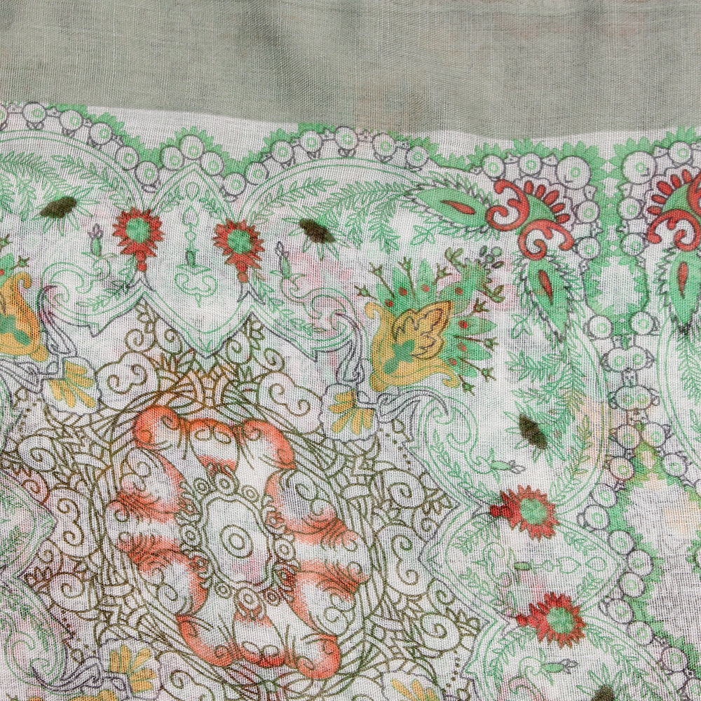 Yasmin Cotton Hijab - Green