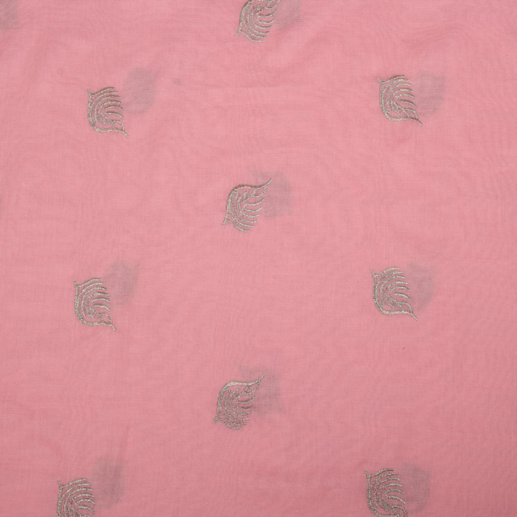 Lawn Embroadry-Peach