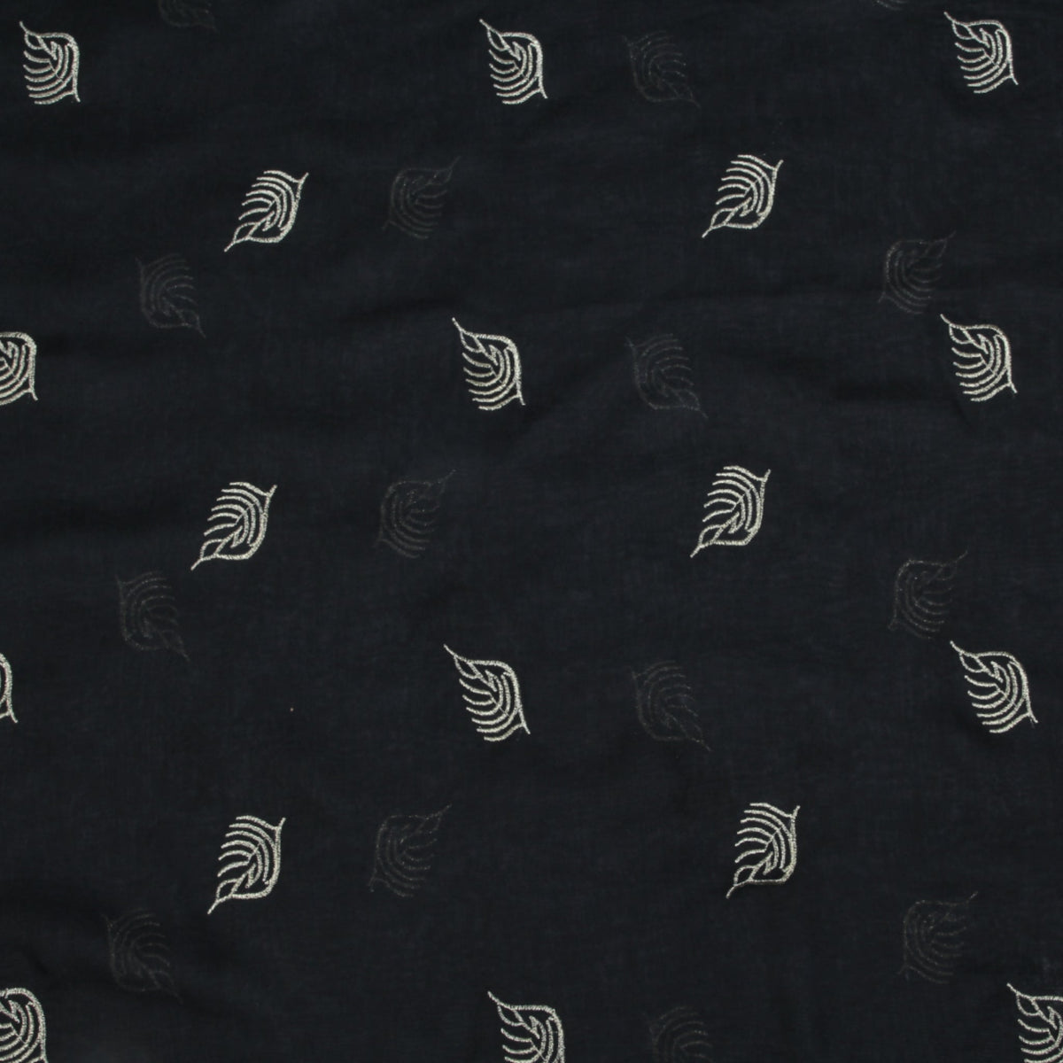 Lawn Embroadry-Black