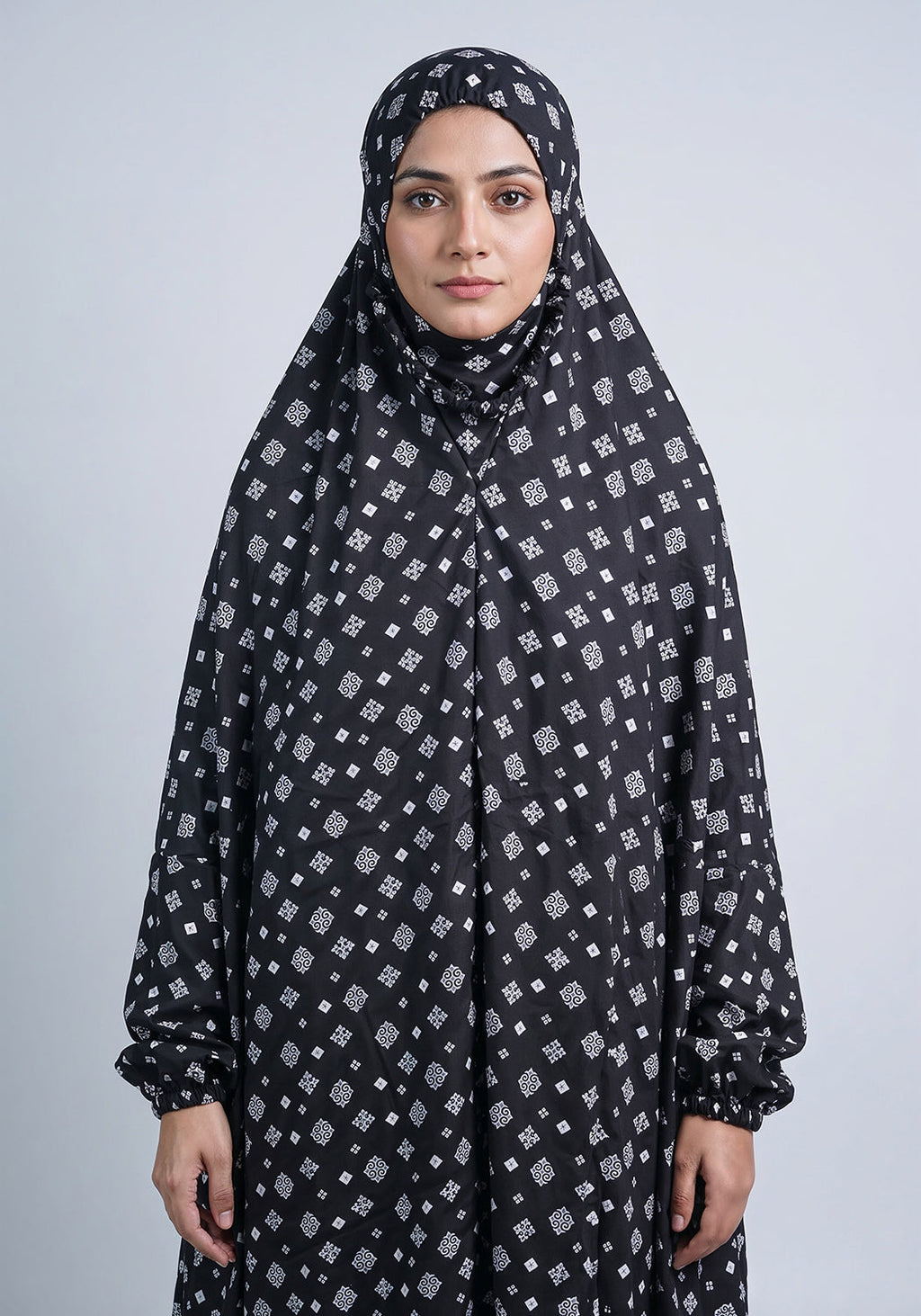 Black Namaz Chadar Design 2