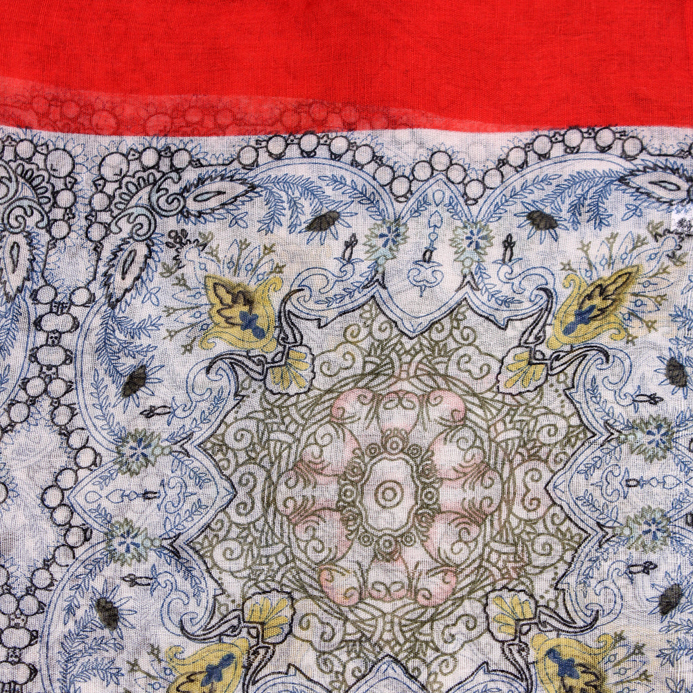 Yasmin Cotton Hijab - Red