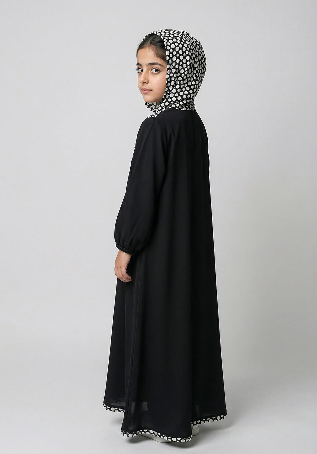 Black Hoodie Abaya