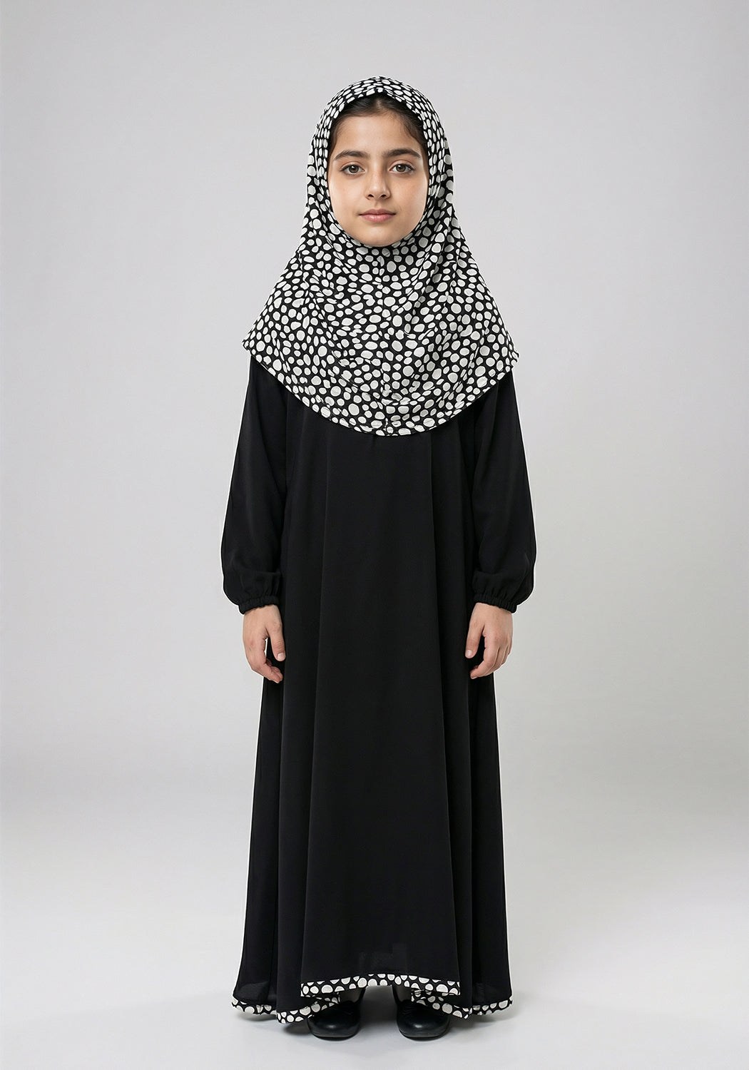 Black Hoodie Abaya