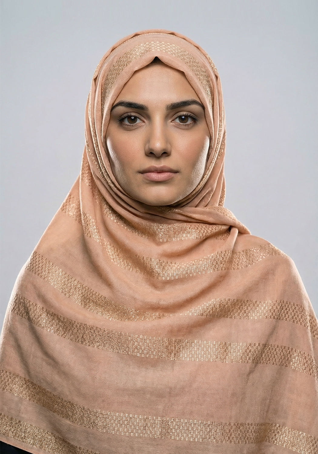 Asima Lawn Hijab Cream