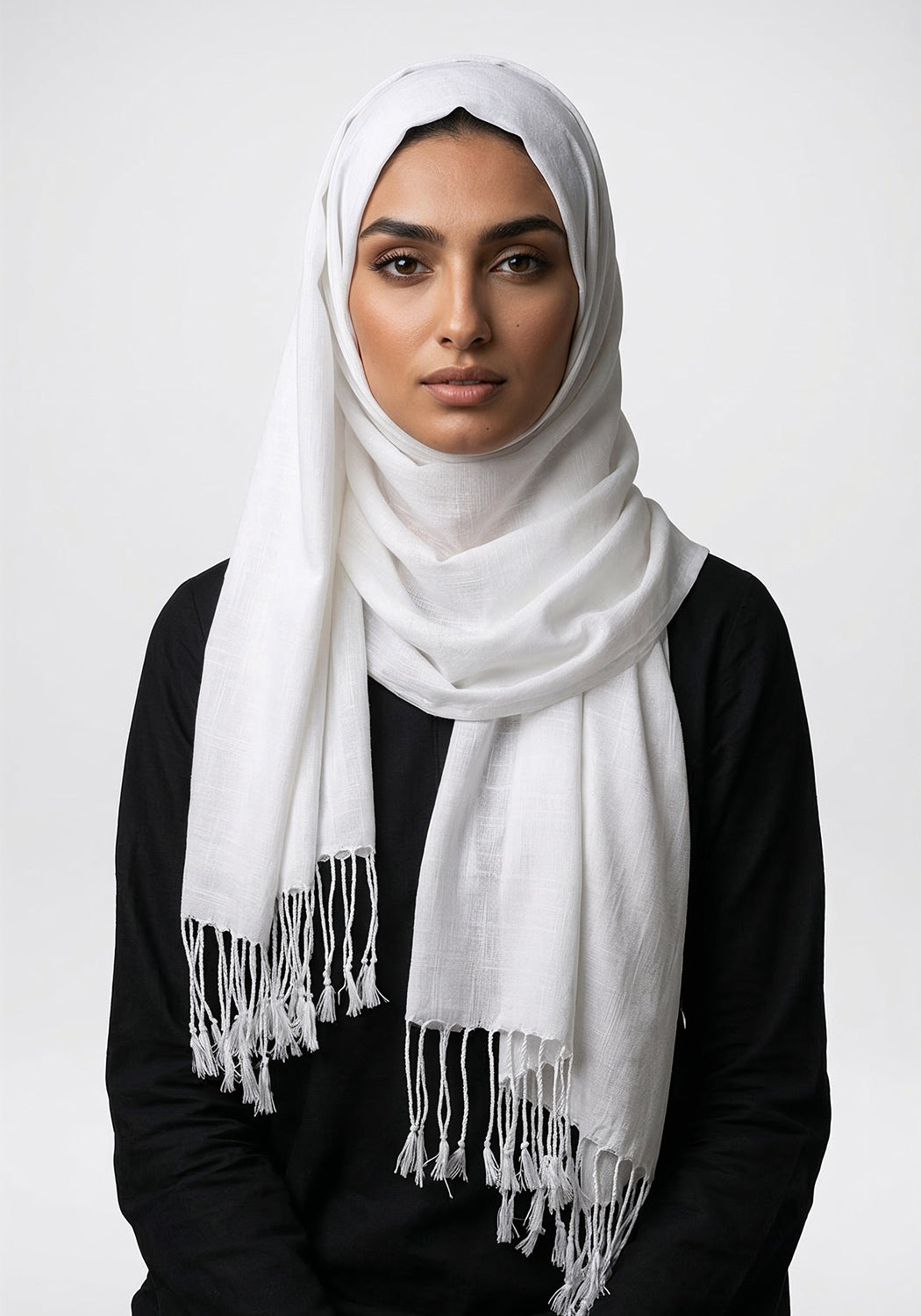 Arezoo Turkish Lawn Hijab - White