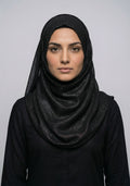 Ferial Lawn Hijab - Black